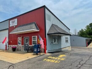 outside of Allegan U-Store building