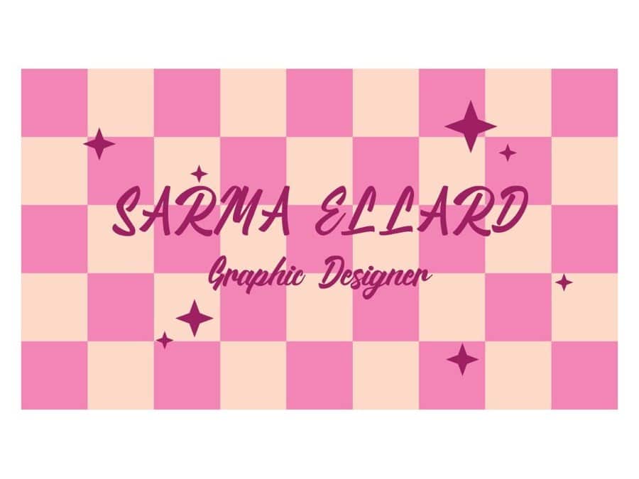 Printed business cards